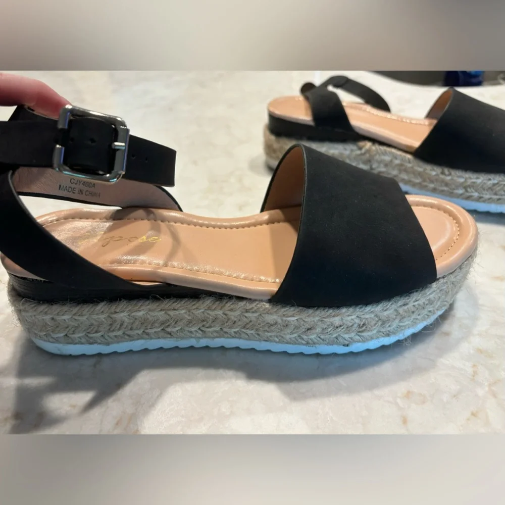 Espadrille Classic Wedge Platform Sandal - Picture 4 of 8